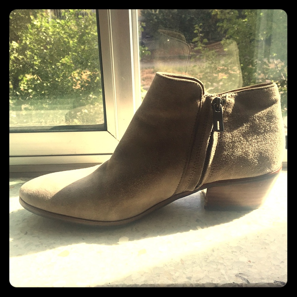 Sam Edelman suede ankle booties!